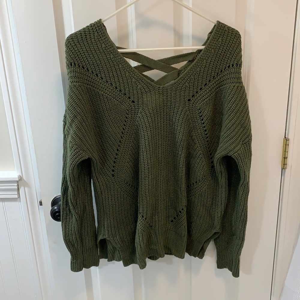 Army Green Sweater